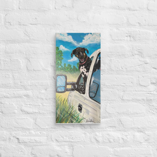 Belle's Adventures | Acrylic Canvas Print |